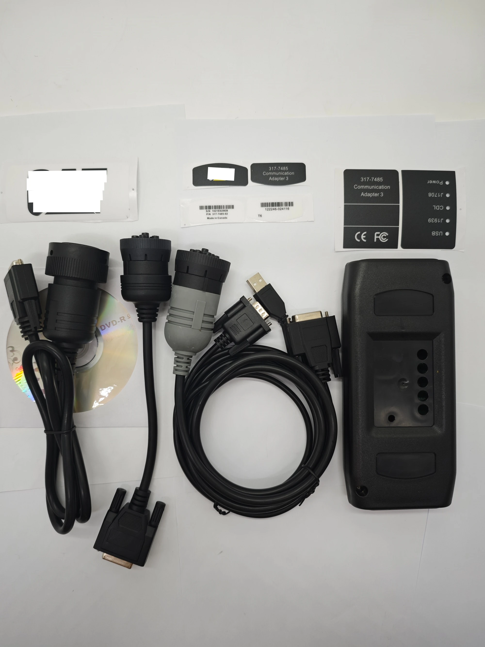 Лучшее качество CAT Caterpillar ET 2024A/2019c диагностический адаптер III Cat связи 3 (реальный