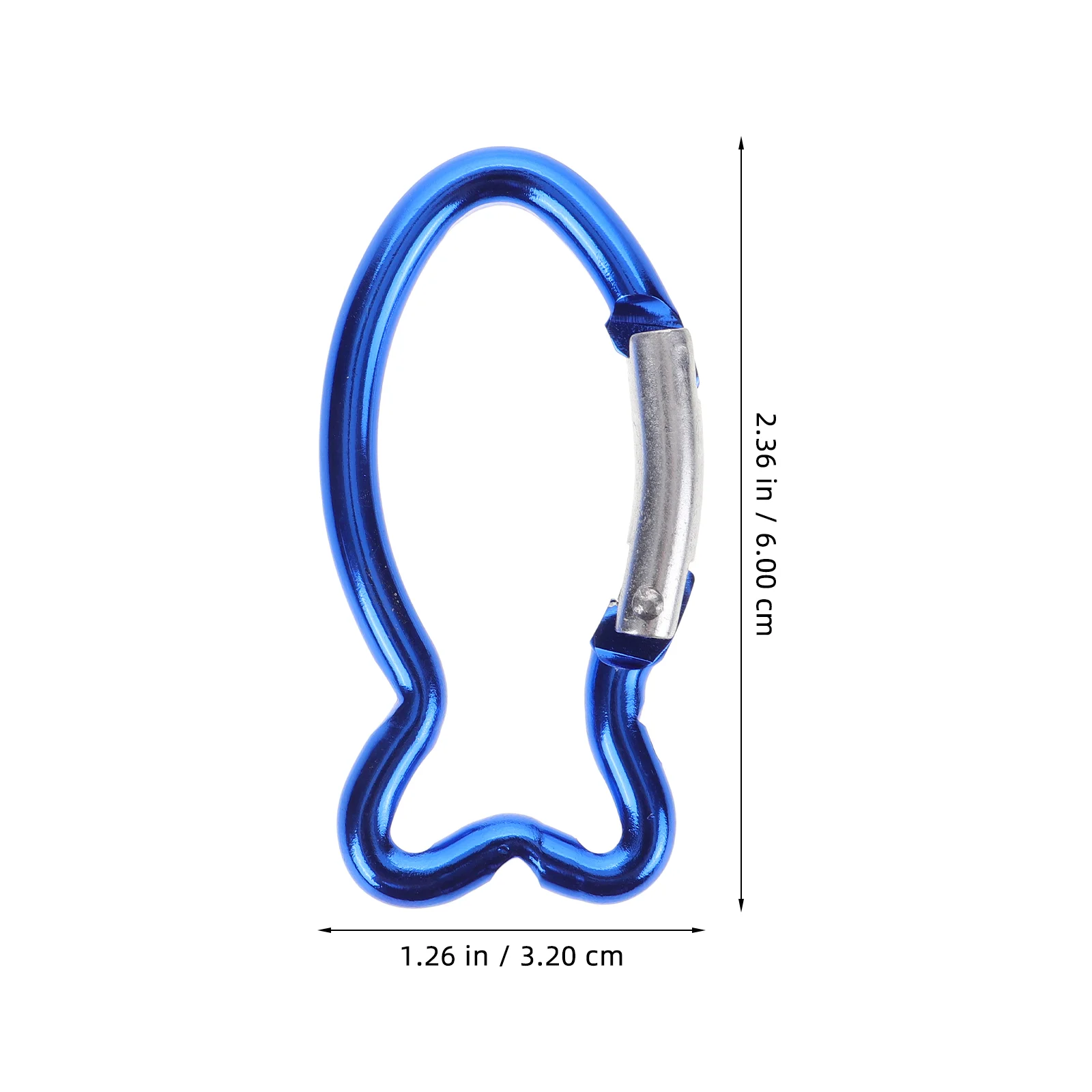 15 шт. уличная безопасная пряжка карабины для кемпинга зажимы мини-металлические
