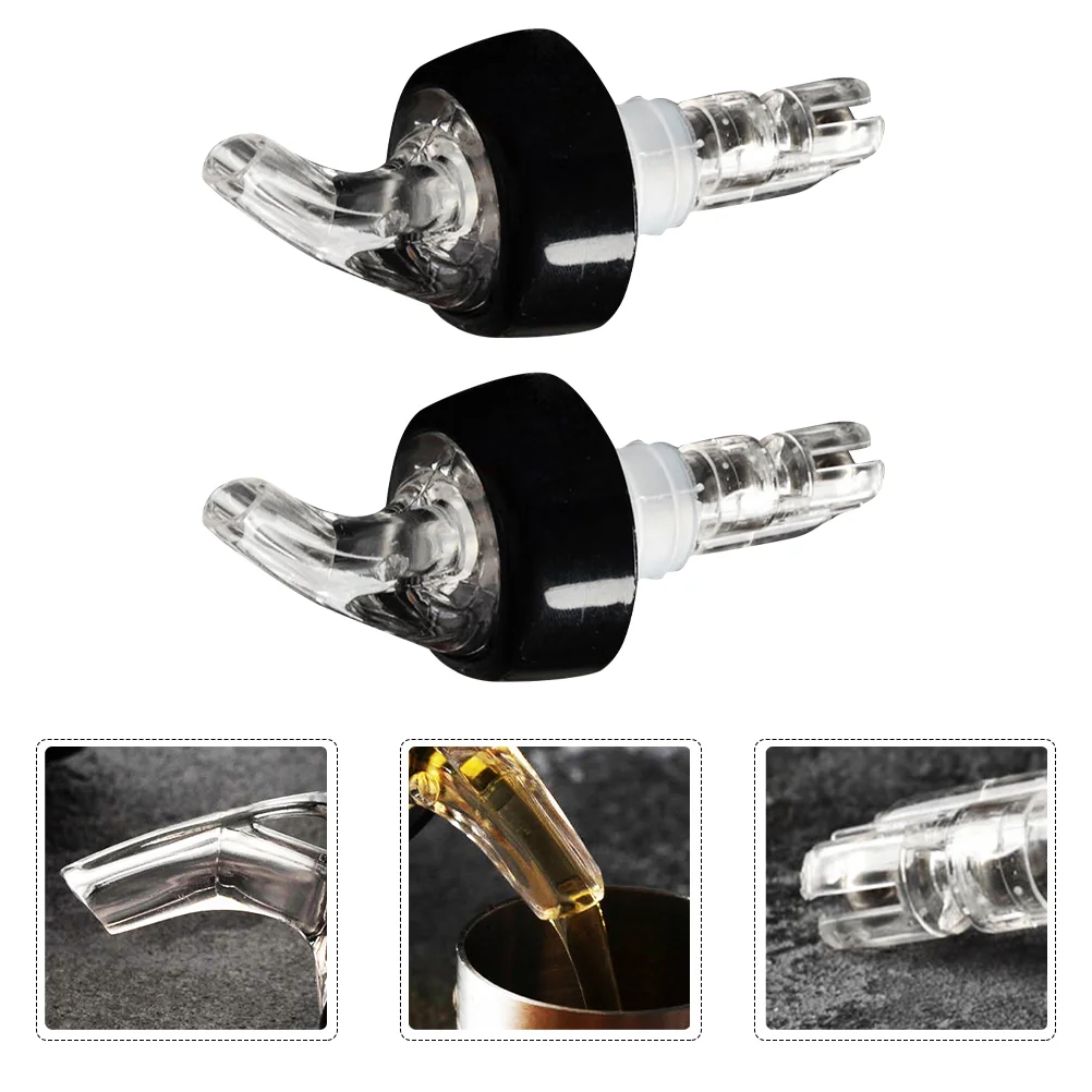 

Decanter Pourer Champagne Stopper Shot Bottle Spout Breather Automatic Pour Spouts Device Aeration Plug Tap Air Dispenser