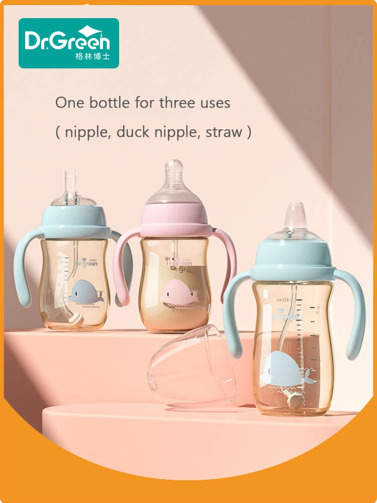 Dr.Green бутылочка для новорожденных PPSU 150 мл/300 мл/240 мл широкая горловина