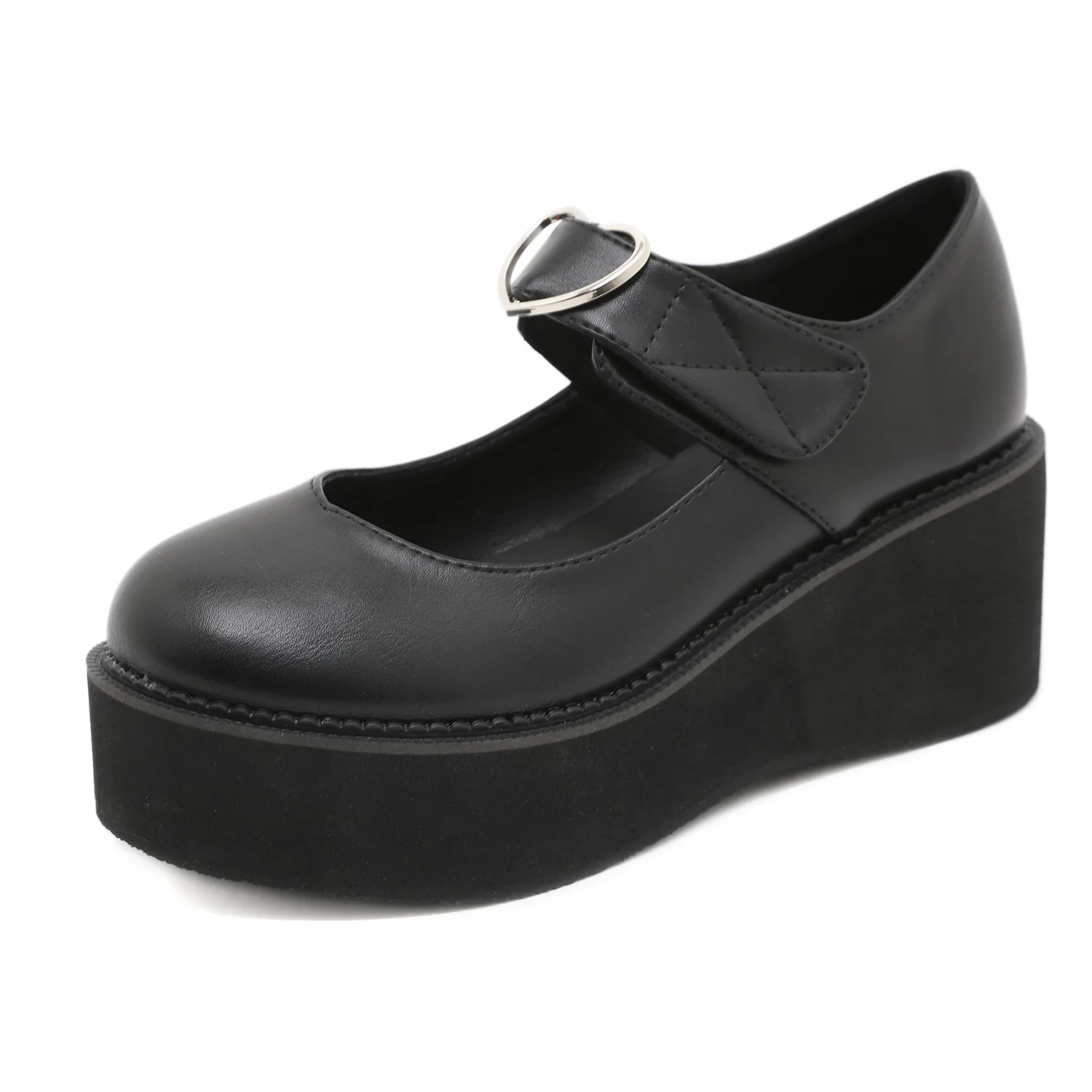 

Новинка 2022, женские криперы, обувь на плоской подошве для девушек, платформа JK Mary Jane, Готическая искусственная Лолита, большие размеры 42 43