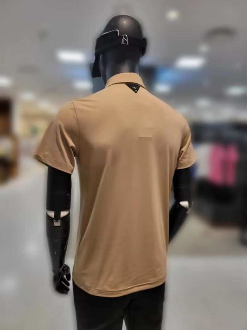Golf short sleeve men quick dry 2023 summer new GOLF ironing t-shirt POLO shirt shirt