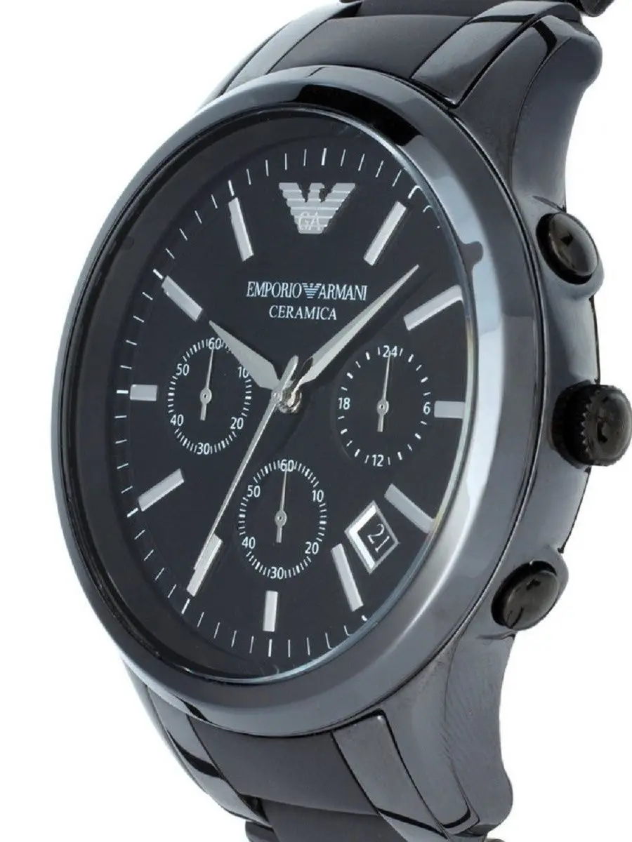 Часы мужские наручные Emporio Armani Ceramica оригинальные в подарочной упаковке кварцевый