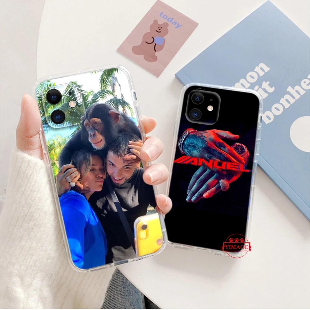 UI047 Мягкий чехол Anuel Aa Ozuna для Moto G4 Plus G41 G5 G50 G51 G5S G6 Play G60 G7 Power G71 G9