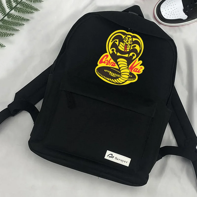 

Cobra Kai mochilas school kawaii designer bolso mujer mochilas da moda backpack