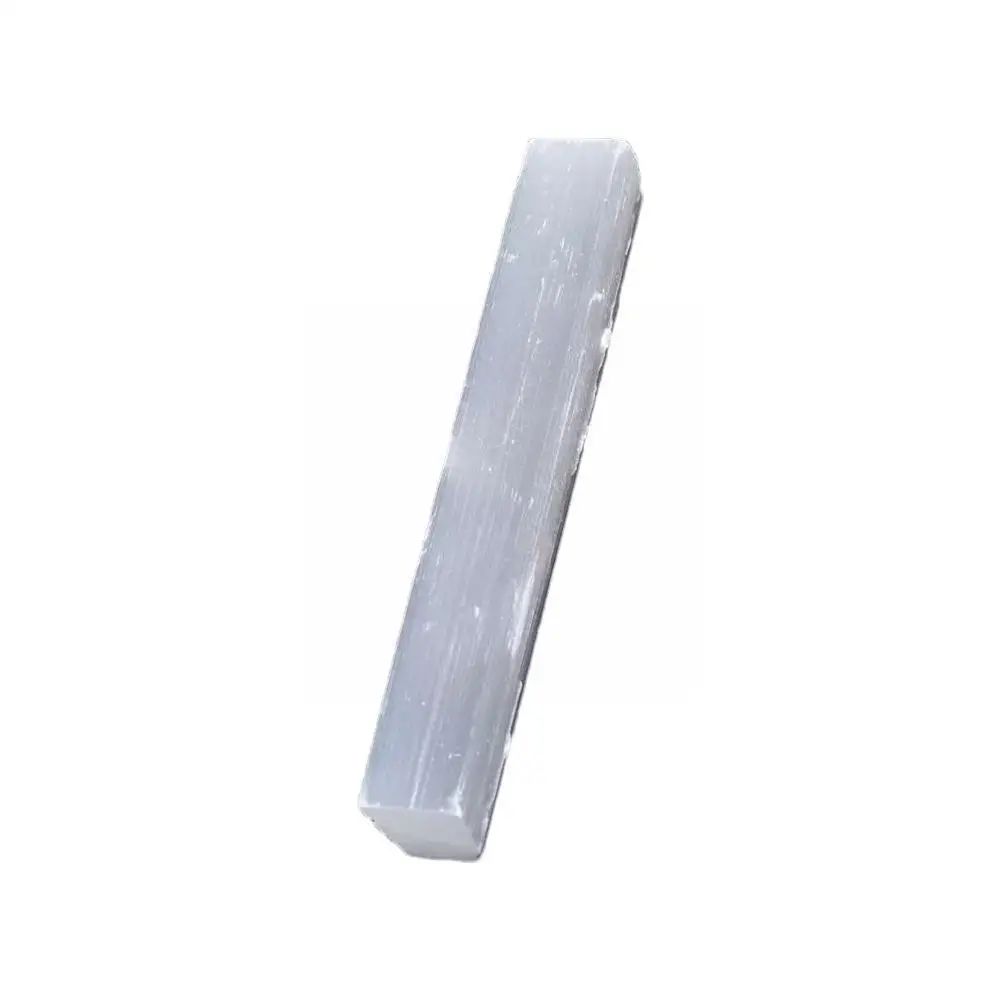 

50-70mm Natural White Selenite Rough Sticks Minerals Decor Shape Healing Making Crystal Point W1c2 Irregular Stone Home Spe W4v2