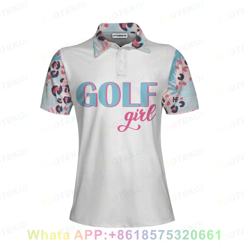 New Women's Golf Shirt Quick-drying Breathable Polo Shirts  Fashion Sports Short Sleeve Lapel Buttons Golf Badminton T-shirt