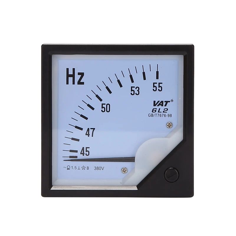 

Тестер частоты, высокоточный цифровой аналоговый мультиметр с квадратной панелью, 45-55 Гц