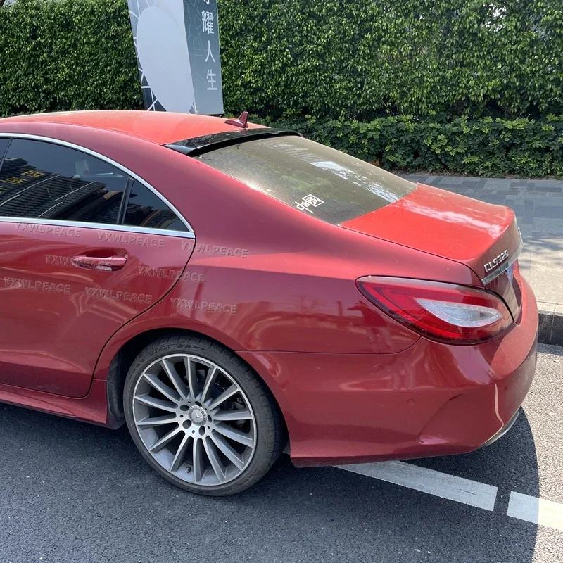 Спойлер для Benz CLS Class W218 2012-2017 CLS300 CLS350 CLS63 спойлер на крышу заднего стекла из