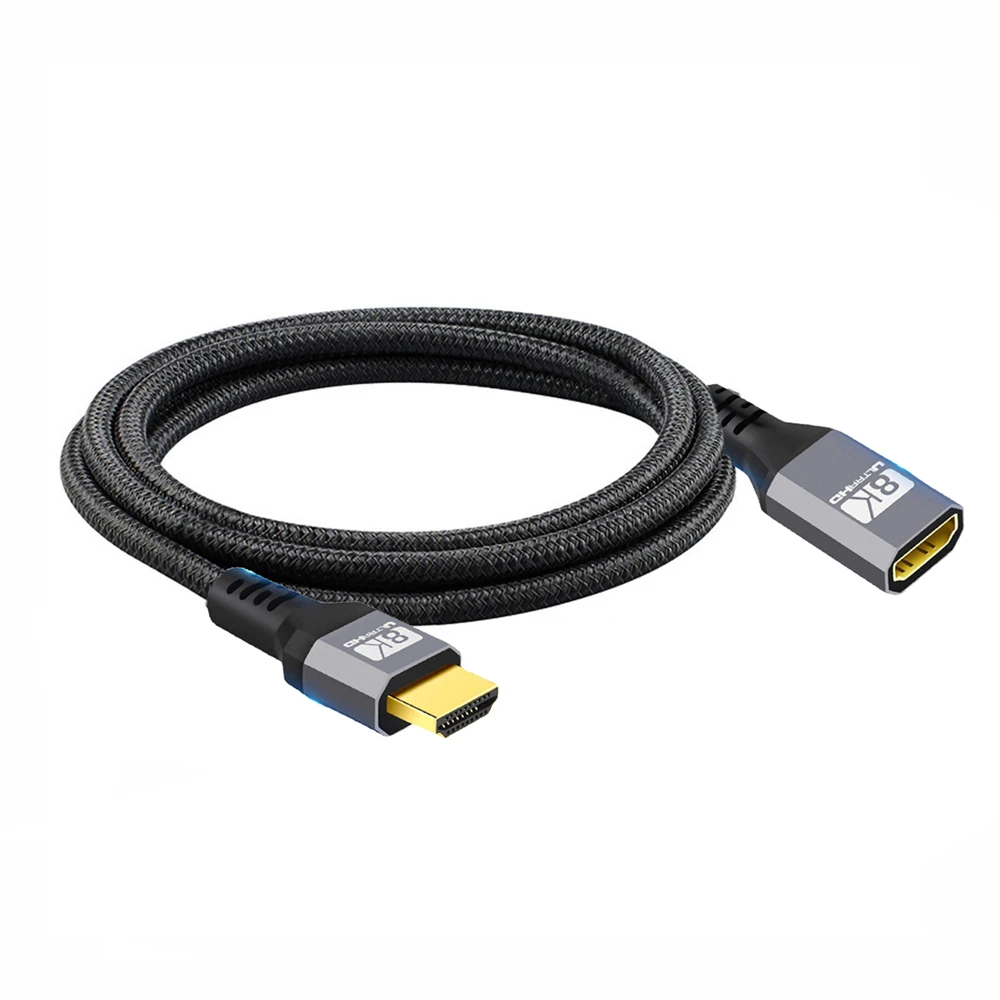 

Chenyang Male to Female HDMI 2.1 UHD 8K Extension Cable Ultra-HD 8K 60hz 4K 120hz Cable 48Gbs with Audio 3D HDMI Cord