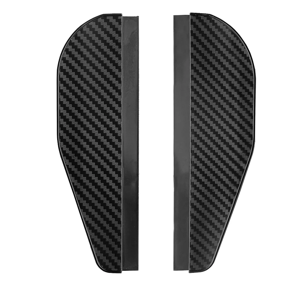 

2 шт., универсальные накладки на зеркало заднего вида, из углеродного волокна