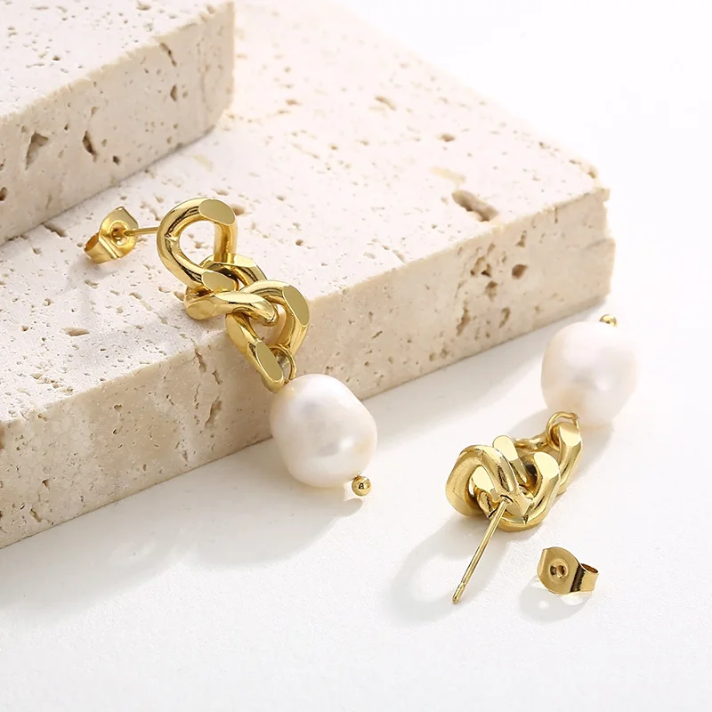 Модные женские и мужские серьги-гвоздики золотого серебряного цвета из