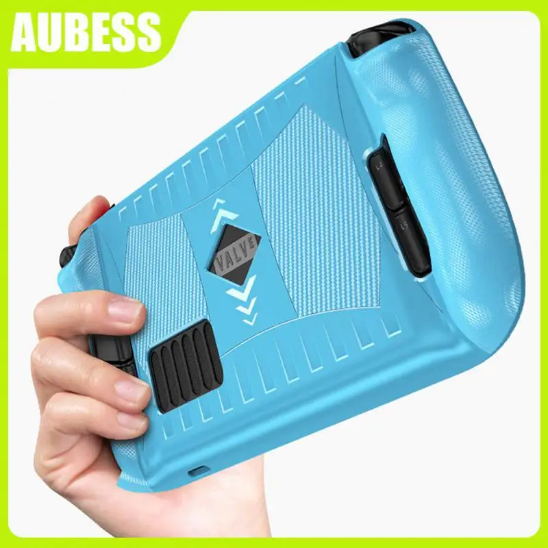 

For Steam Deck Silicone Cover Dustproof Full Protection Soft Shell Anti-scratch Shock-absorption For Steam Deck Game Console