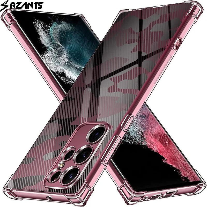 

Case for Samsung S22Ultra Mobile Phone Shell Translucent Four Corners Anti-fall