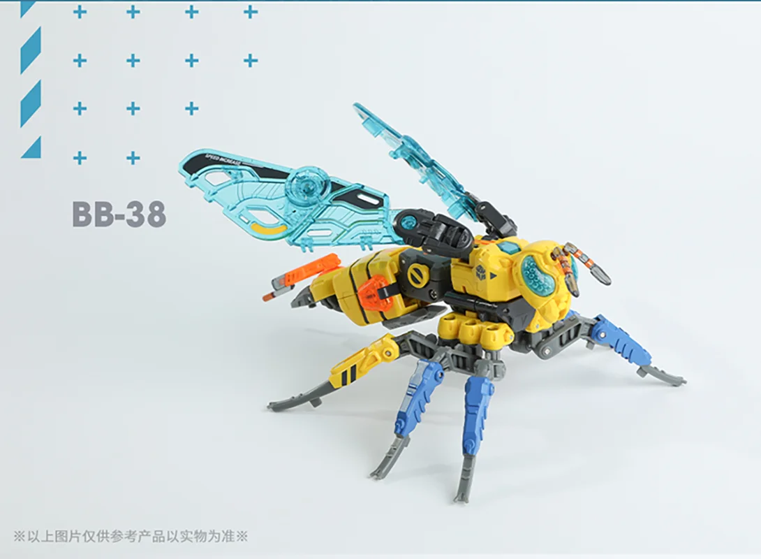 52TOYS Beastbox Deformation Toy Beast Box Series BB-38 Hot Hornets Bee Mecha Model Action Figure Toys Gifts