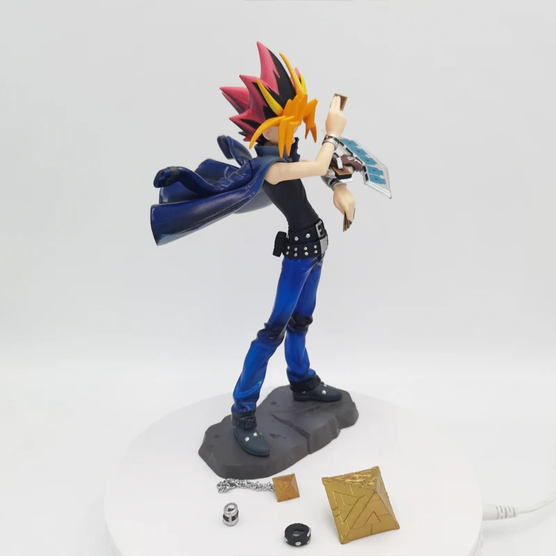 19 см Yu-Gi-Oh! Фигурка аниме Дуэль монстров юги Муто фигурка Yami Yugi/Mana Коллекционная
