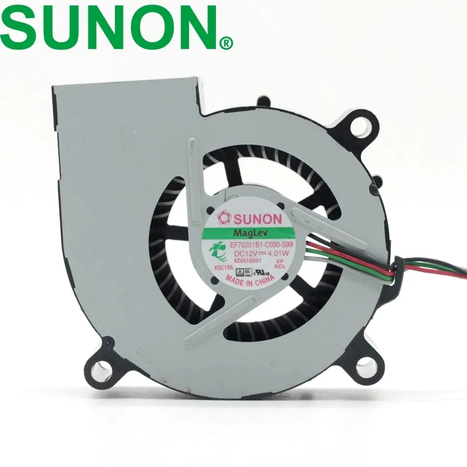 1 шт., вентилятор охлаждения проектора 12 В 4,01 Вт, 4 провода для SUNON