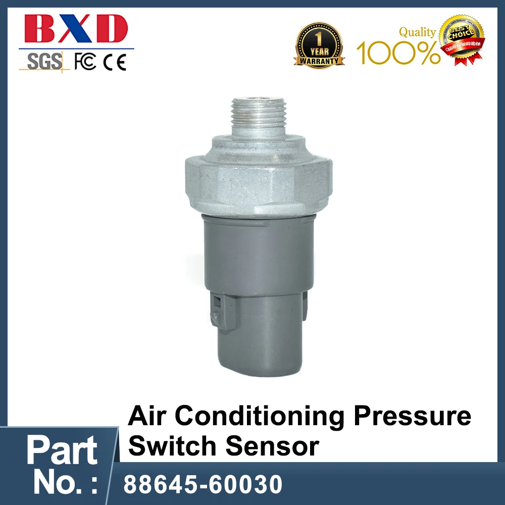 

88645-60030 Air Conditioning Pressure Sensor Switch For Acura Honda Lexus & Toyota Camry Corolla Land 8864560030 88645-17020