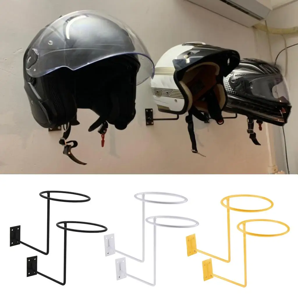 

Helmet Holder Hook Jacket Bags Rack Hanger Display Moto Accessory for House
