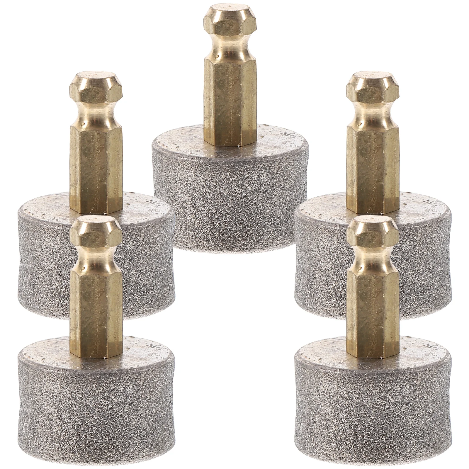 

5 Pcs Beauty Tools Nail Polisher Replacement Head Pet Wheel Grinding Grinder Clippers Trimmer Claws Sanding