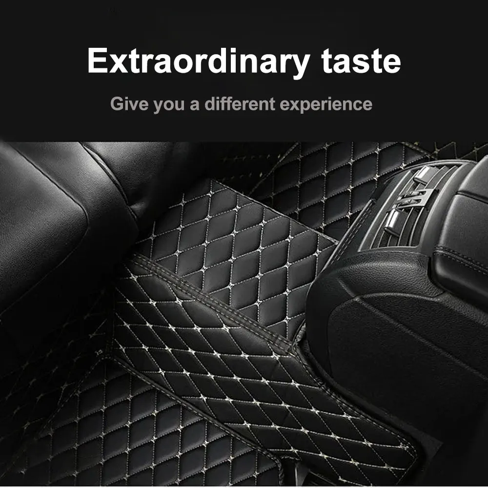 Автомобильный напольный коврик подставка для ног AUDI SR6-b5 2002 2003 2004-2009 кожаный