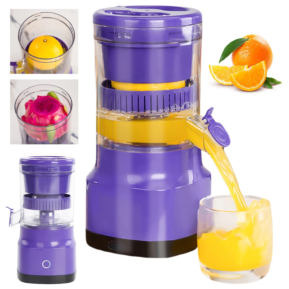 Электрическая соковыжималка для цитрусовых с USB-зарядкой устройство выжимания 400