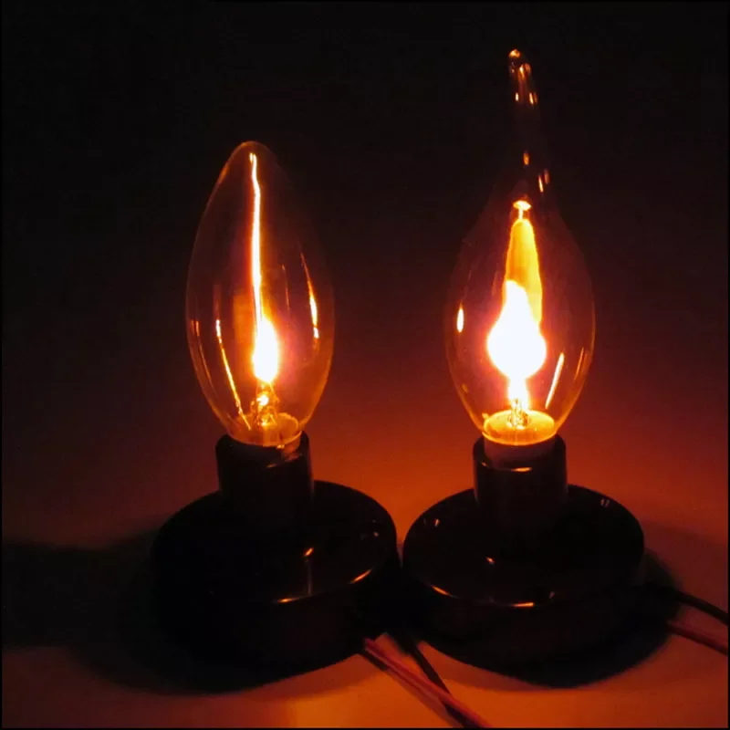 

E14 E27 Vintage Flickering Flame Fire LED Edison Bulb AC 220V Candle Light 3W LED bulbs for home fire bulb edison bulb dropship