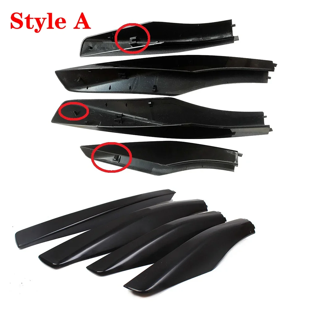 

Для Lexus RX350 RX400h RX330 2004 2005 2006 2007 2008 2009 черный ABS багажник на крышу, защитная крышка, замена 4 шт.