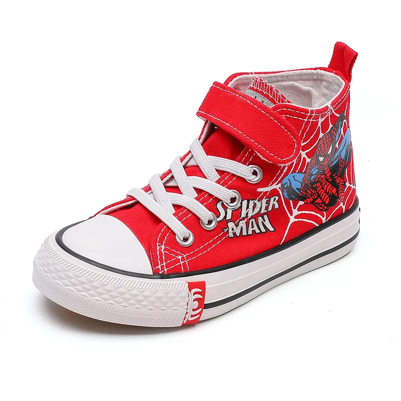 

Детские ботинки Disney «Человек-паук», пляжные Нескользящие кроссовки для мальчиков и девочек, спортивная обувь