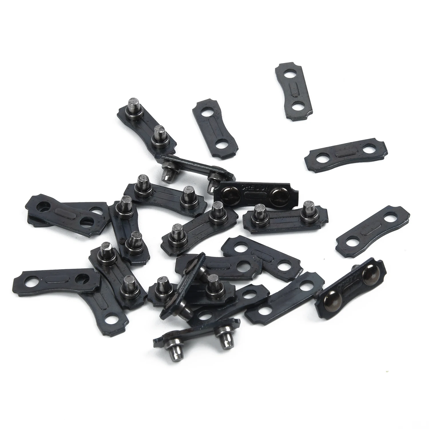 

12 Sets Chainsaw Chain Links Repair Part Size 3/8LP Pitch 043 050 Gauge Tools Ferramentas Herramientas Flipper Zero Navaja