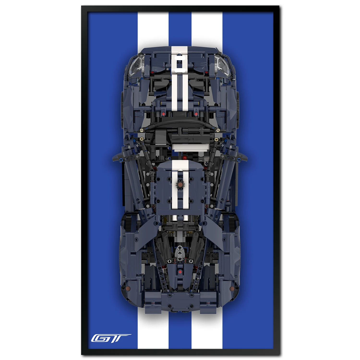 Настенное крепление для дисплея Ford GT 42154 Lego Technic 2022 коллекционные предметы