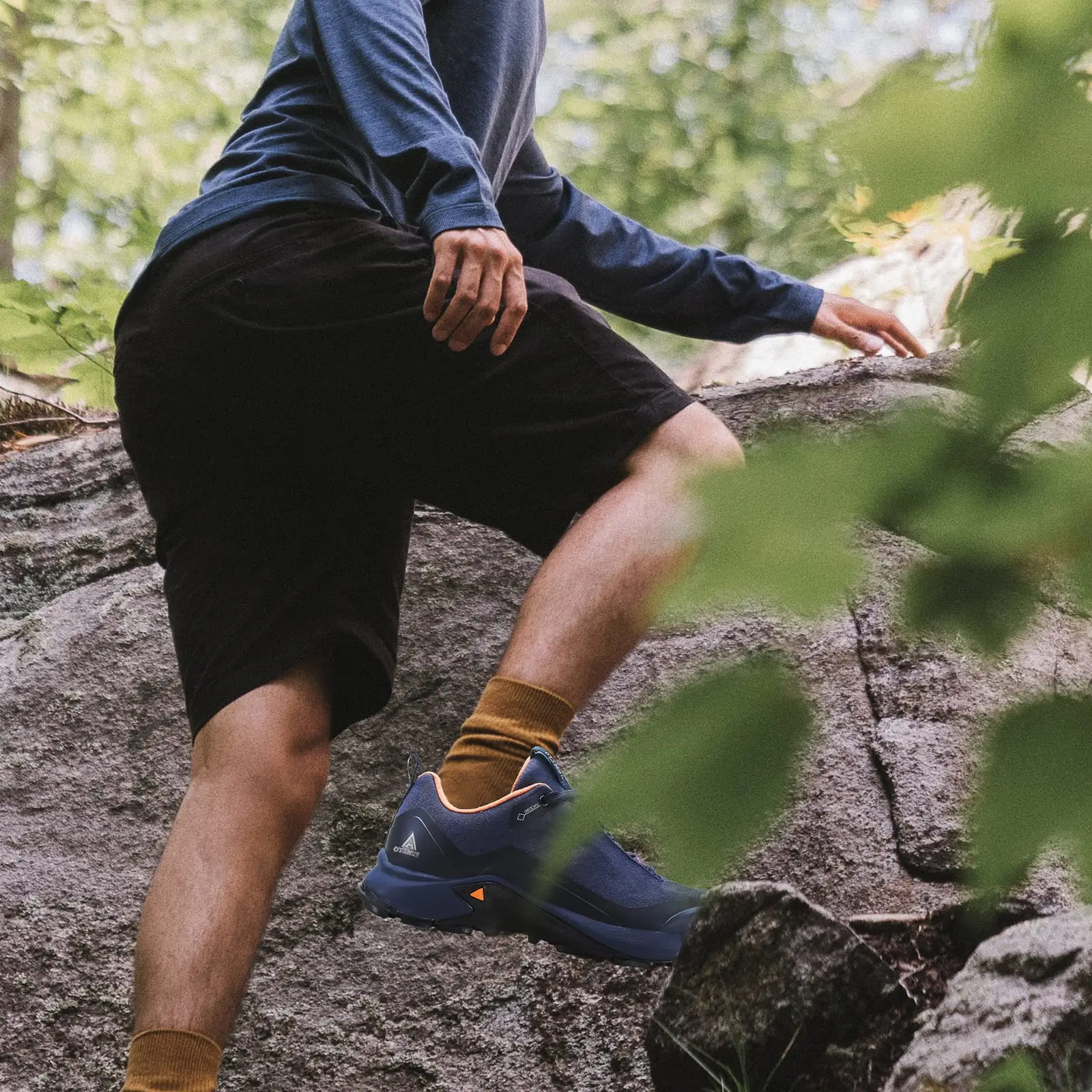 HUMTTO Shoes for Men New Outdoor Trekking Mens Sneakers Winter Waterproof Hiking Boots Male Camping Hunting Tactical Ankle Boots