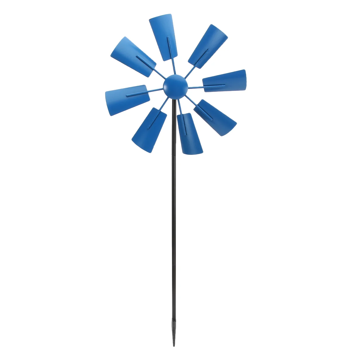 

1pc Garden Creative Pinwheels Funny Iron Yard Winnowers Home Wind Decor
