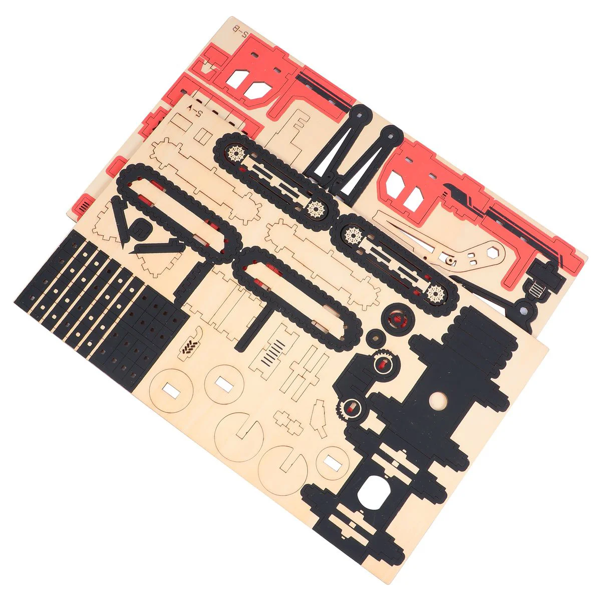 

3d Mechanical Model Children Truck Assembly Mechanical Models 3d Puzzles DIY Assembly