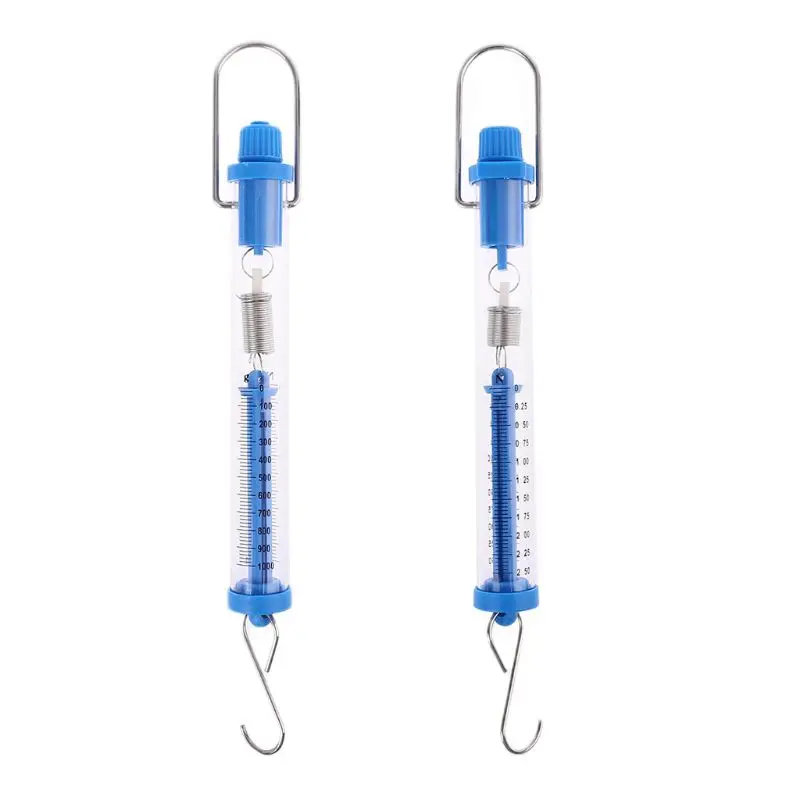 

Plastic Spring Scale for Physical Experiment Hanging Spring Scale Dropship