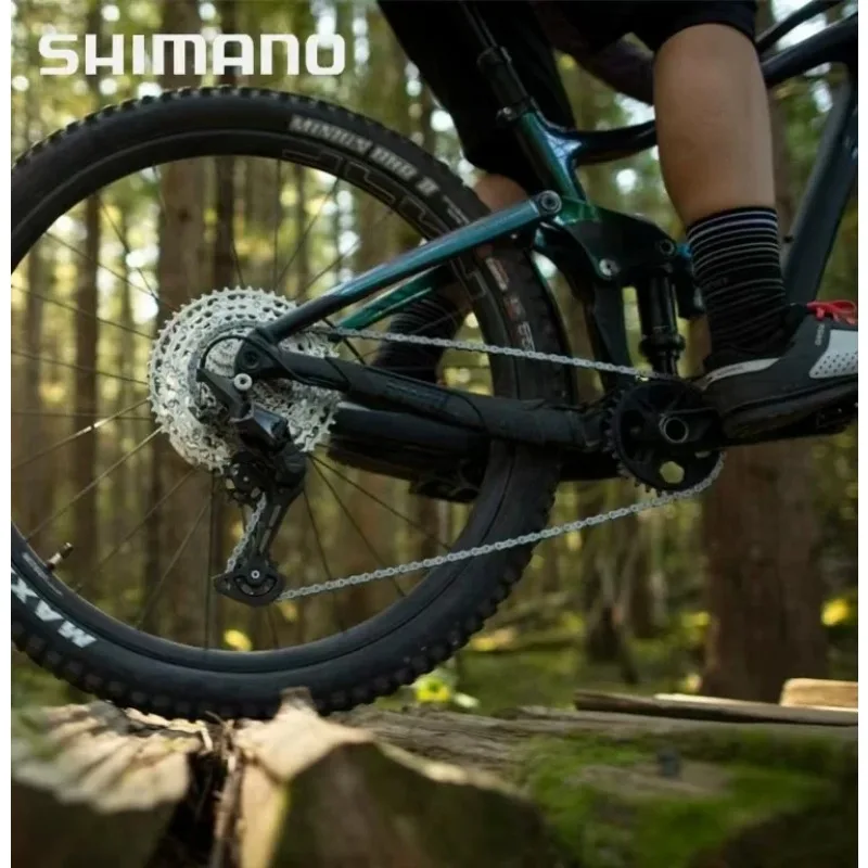 Цепь для горного велосипеда SHIMANO SLX CN-M7100, 12 скоростей, 126 звеньев, с покрытием SIL-TEC, Hyperglide+, оригинальная запчасть для электровелосипедов (art.: 3920dbfd2e885) - 3920dbfd2e885