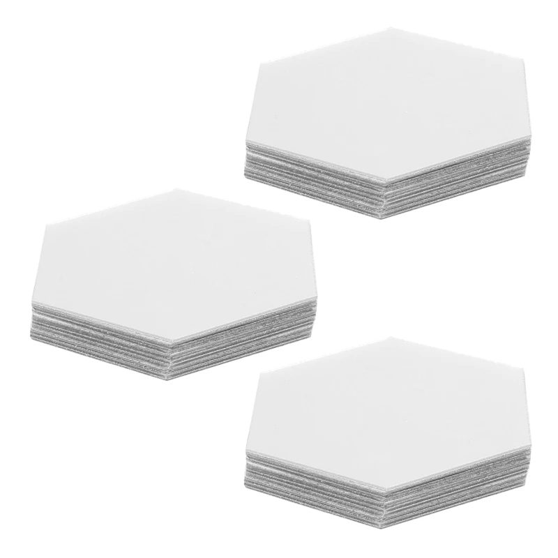 

36Pcs 3D Modern Mirror Geometric Hexagon Acrylic Wall Sticker Decor Art Home DIY