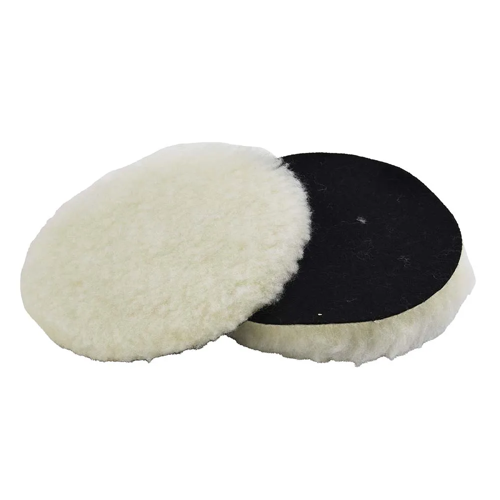 

5Pcs 5 Inch Polish Pad Buffing Polishing Pads Wool Wheel Mop Kit For Car Polisher Drill Durable Tools Car Accessories