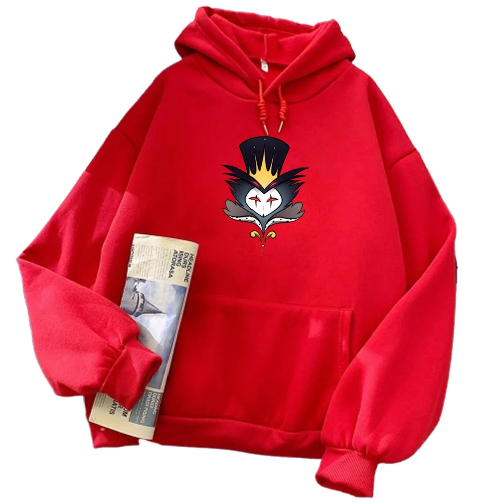 Флисовые толстовки Helluva Boss Stolas CHAXIAOA для взрослых