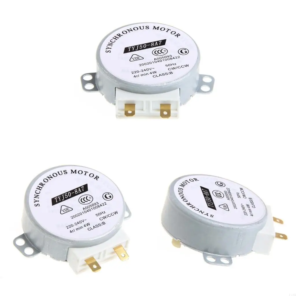 Фото Q22B AC 220-240V 4W 4RPM 48 мм Синхронный двигатель для воздуходувки 50/60 Гц TYJ50-8A7. №1