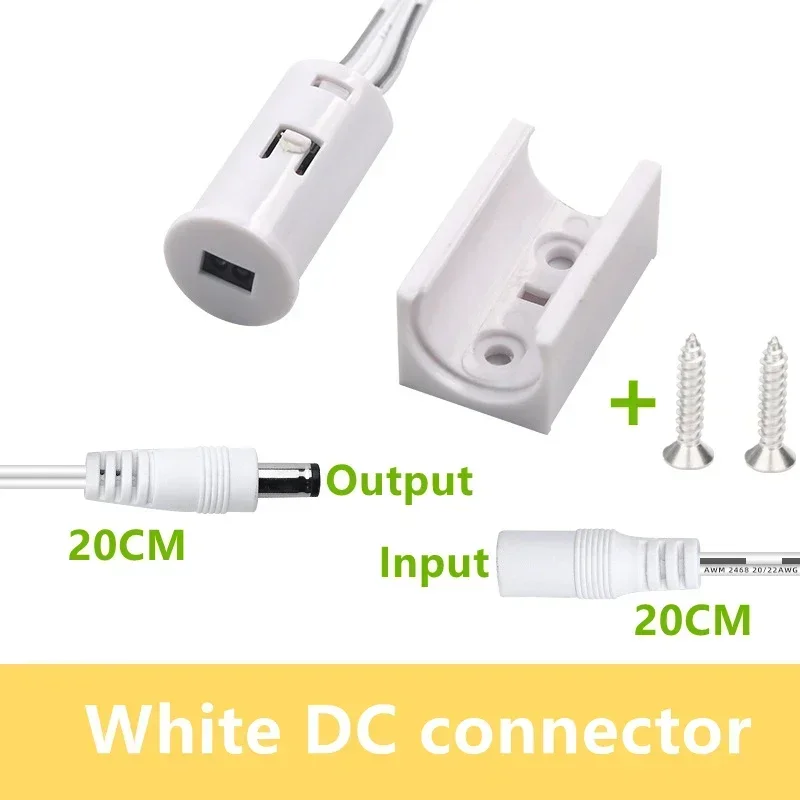 

2 стиля, датчик движения, умный переключатель с регулируемой яркостью, 5 В постоянного тока, 12 В, 24 В, аксессуар для домашнего освещения, световая полоса, лампа управления, вилка постоянного тока