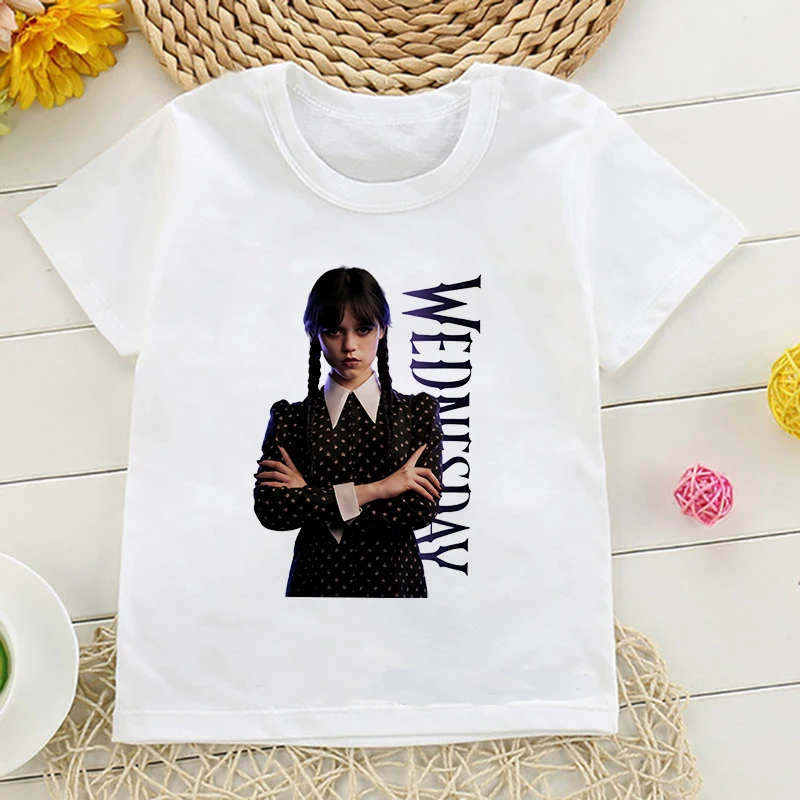 Toons Clothes Kid Girl Boy Nevermore Academy T Shirt Little 