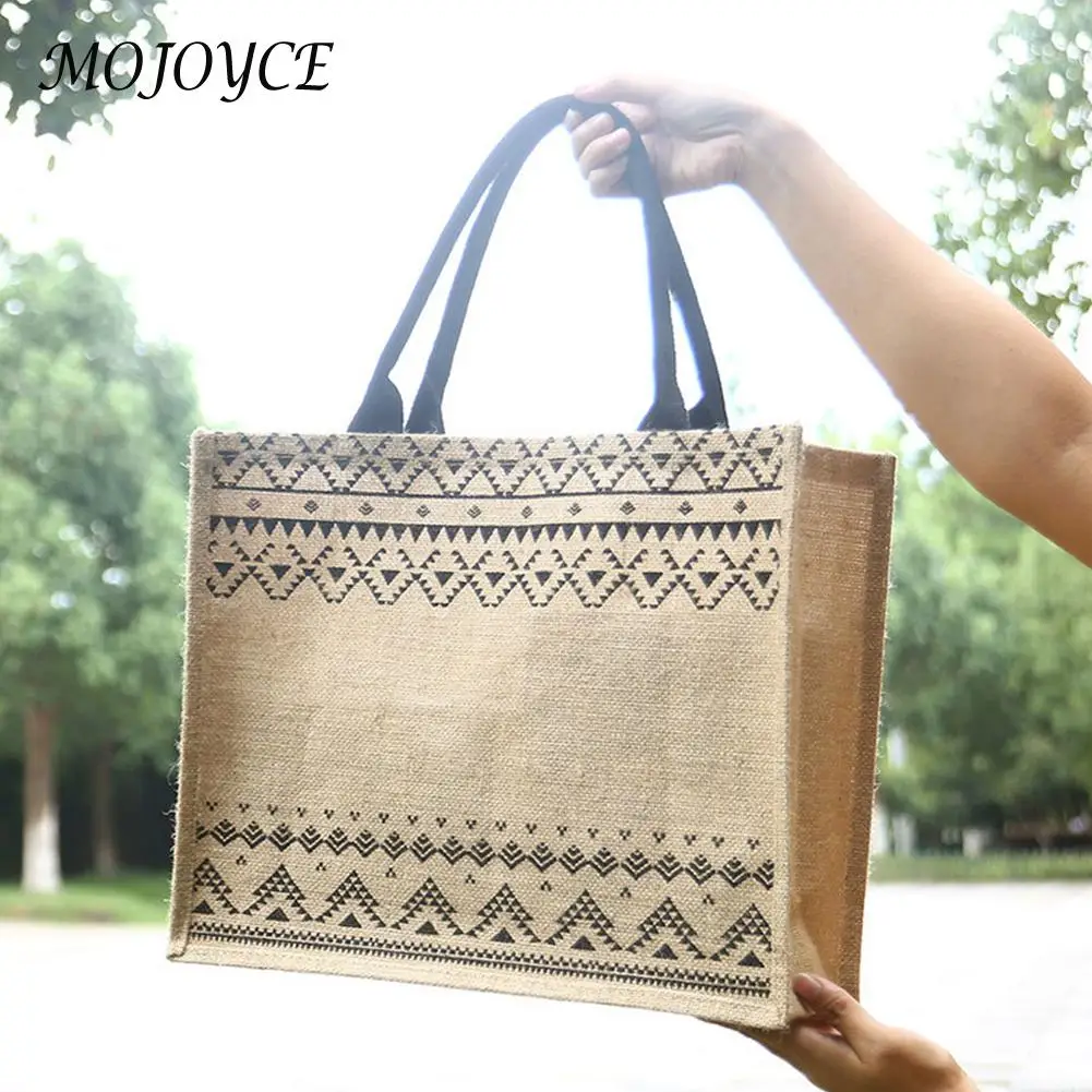 

Fashion Embroidery Printed Tote Handbags Women Shopping Summer Shopping Shoulder Bag Female Casual Large Capacity Top-Handle Bag