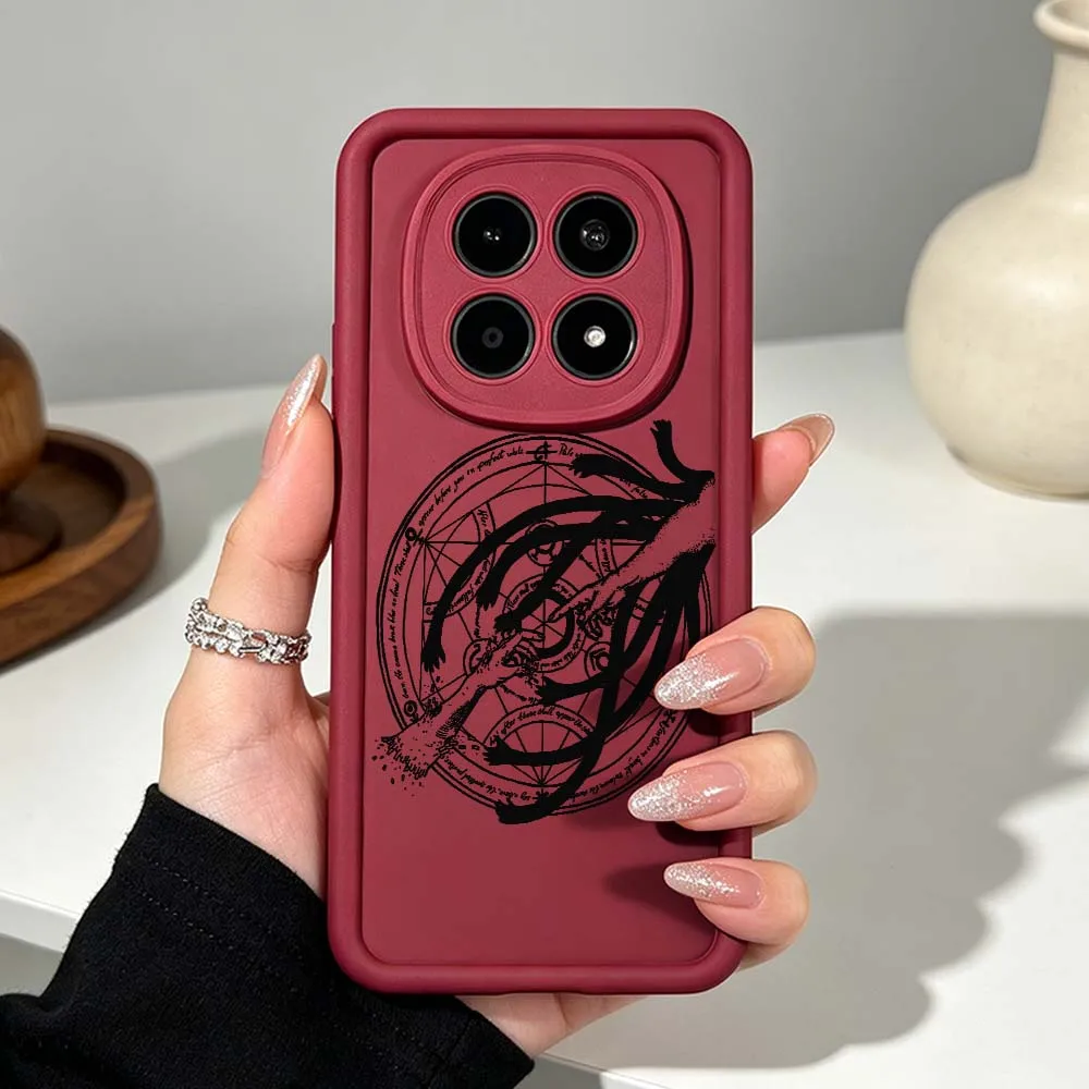 Фото Модный чехол для телефона Fullmetal Alchemist для Xiaomi Redmi Note 15 14 13 12 11 10 14S 11S Pro Plus 5G, силиконовый чехол Eye Ladder №5