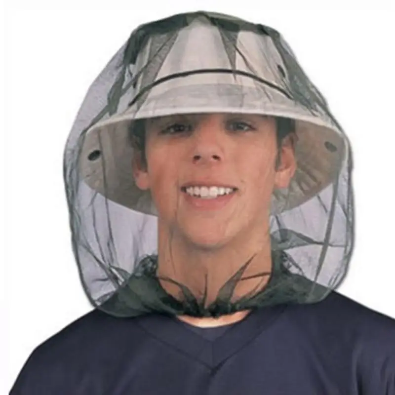 

Outdoor Fishing Cap Anti Mosquito Insect Hat Fishing Hat Bug Mesh Head Net Face Protector Camping Hats Fishing Cap