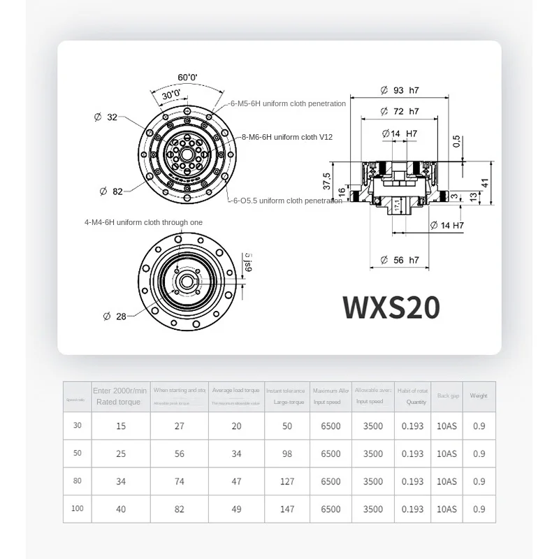 Цена-сюрприз высокоточный гармонический редуктор для промышленного совместного