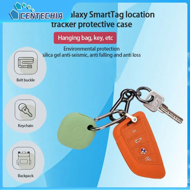 

For Samsung Galaxy Smarttag Fashion Tracker Protective Cover Long Service Life Multicolor Protective Case