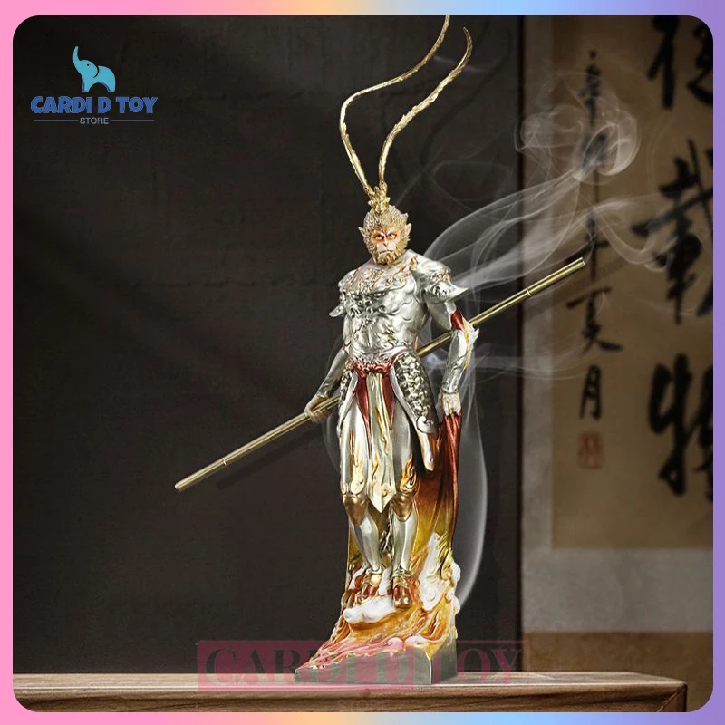 Blackmyth: Wukong модель обезьяны король солнце игра наружные статуи золотые кольца Стик