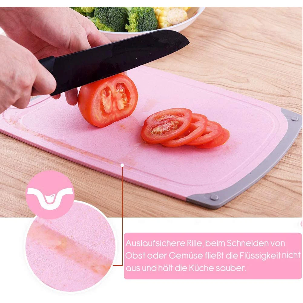 

Fruit Plastic Cutting Board Creative Multifunctional Cutting Board Kitchen Gadget Non-slip PP Cutting Board TLSM