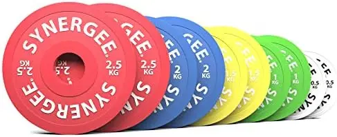 

Fractional Plates and Change Plates 0.125 kg, 0.25 kg, 0.5 kg, 1.0 kg, 1.5 kg, 2.0 kg and 2.5 kg Set. Incremental Weights, Micro